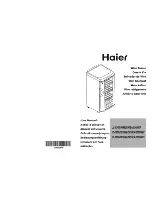 Haier JC-125GMEF User Manual preview