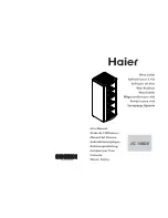 Haier JC-160DE User Manual предпросмотр