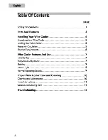 Preview for 4 page of Haier JC-163 User Manual