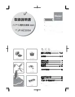 Preview for 1 page of Haier JF-NC205A User Manual