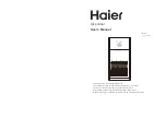 Haier KJF400KBAA Abridged User Manual preview