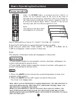 Preview for 12 page of Haier L15D2-A0 User Manual