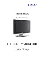 Предварительный просмотр 1 страницы Haier L15SV6-A0 Service Manual