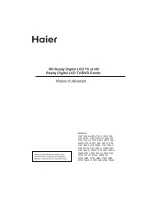 Preview for 45 page of Haier L15T11W-A User Manual