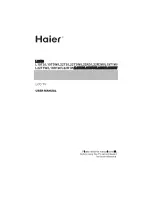 Haier L16T3 User Manual preview