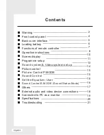 Preview for 2 page of Haier L17L6A-G1 Owner'S Manual