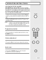 Preview for 9 page of Haier L17L6A-G1 Owner'S Manual