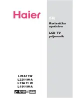 Preview for 52 page of Haier L1911W-A User Manual