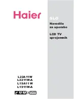 Preview for 77 page of Haier L1911W-A User Manual