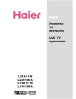 Preview for 127 page of Haier L1911W-A User Manual