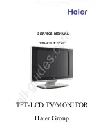 Haier L20AV6-A0 Service Manual preview