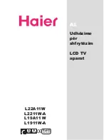 Preview for 102 page of Haier L22A11W User Manual