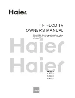 Предварительный просмотр 1 страницы Haier L22C1120 Owner'S Manual