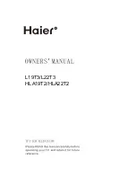 Предварительный просмотр 1 страницы Haier L22T3 User Manual