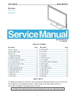 Preview for 1 page of Haier L24C1180 Service Manual