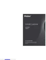 Предварительный просмотр 1 страницы Haier L24T9FD User Manual