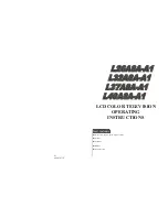 Preview for 1 page of Haier L26A8A-A1 Operating Instructions Manual