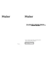Haier L26A9A Owner'S Manual preview