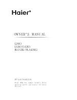 Preview for 1 page of Haier L26K3 User Manual