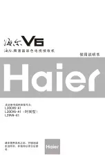 Preview for 1 page of Haier L29V6-A1 User Manual