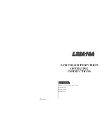 Preview for 1 page of Haier L32A10A Operating Instructions Manual