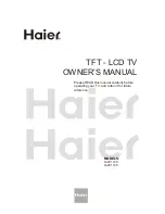 Предварительный просмотр 1 страницы Haier L32C1120 User Manual