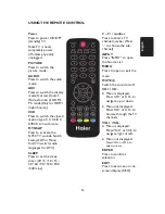 Preview for 16 page of Haier L32C1120 User Manual
