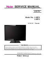 Haier L32F6 Service Manual preview