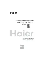 Preview for 1 page of Haier L32K1 Owner'S Manual