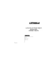 Haier L37A9A-A Operating Instructions Manual preview