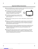 Preview for 6 page of Haier L42K30B User Manual