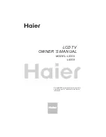 Preview for 1 page of Haier L42S9 Owner'S Manual