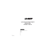 Preview for 1 page of Haier LC-4027P User Manual