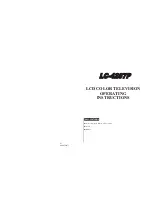 Preview for 1 page of Haier LC-4287P Operating Instructions Manual