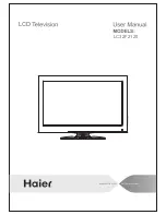 Haier LC32F2120 User Manual preview