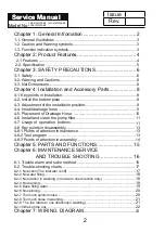 Preview for 2 page of Haier LCA4120WPAB0 Service Manual