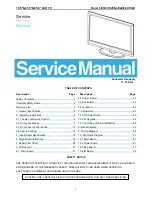 Preview for 1 page of Haier LE19C1320 Service Manual