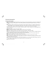 Preview for 5 page of Haier LE19K800 Owner'S Manual