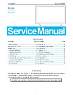 Haier LE19P620 Service Manual preview