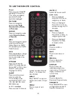 Предварительный просмотр 17 страницы Haier LE22C1380 Owner'S Manual