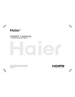 Haier LE22K800 Owner'S Manual preview