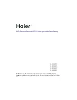 Preview for 37 page of Haier LE22M600CF Instruction Manual