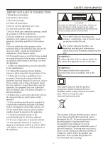 Preview for 3 page of Haier LE24F6550 User Manual