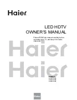 Preview for 1 page of Haier LE32C1320 Owner'S Manual