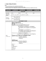 Preview for 4 page of Haier LE32D2320 Service Manual