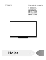 Предварительный просмотр 74 страницы Haier LE39D2380 User Manual