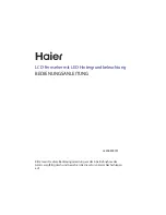 Preview for 31 page of Haier LE40B8000TF Instruction Manual