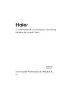 Preview for 35 page of Haier LE40M600SF Instruction Manual