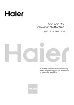 Haier LE43B7500 Owner'S Manual preview