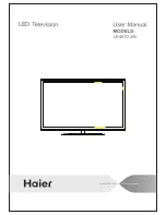 Haier LE46A2280 Manual preview